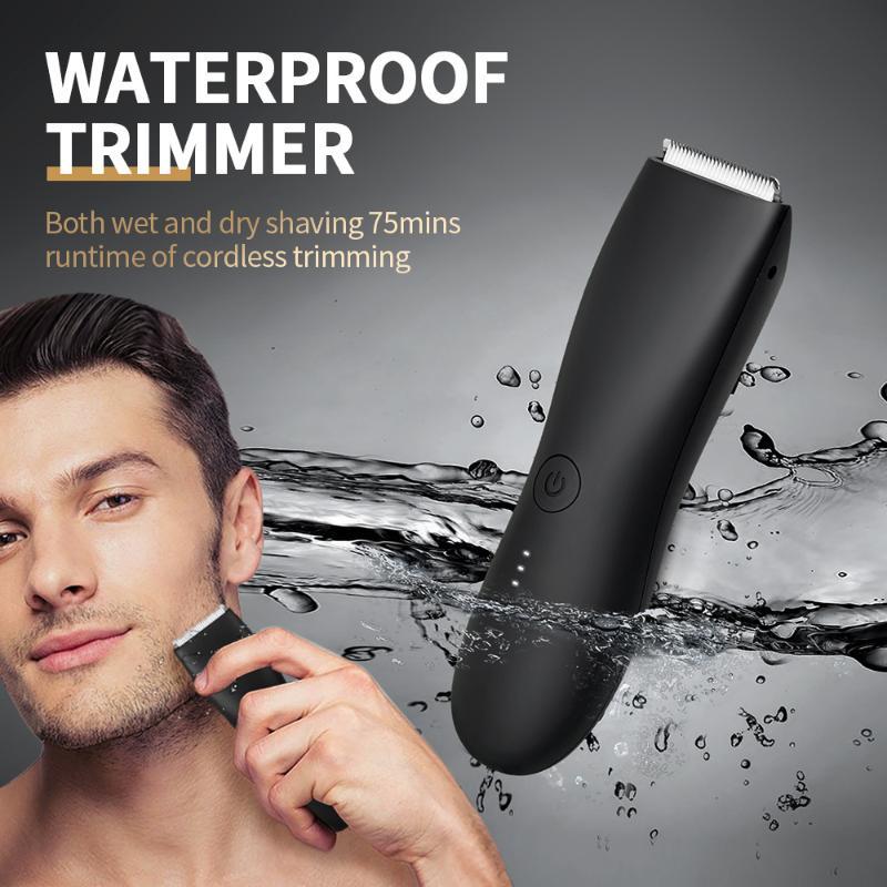 Men'S Grooming Guide - Wodoodporny elektryczny trymer do ciała z