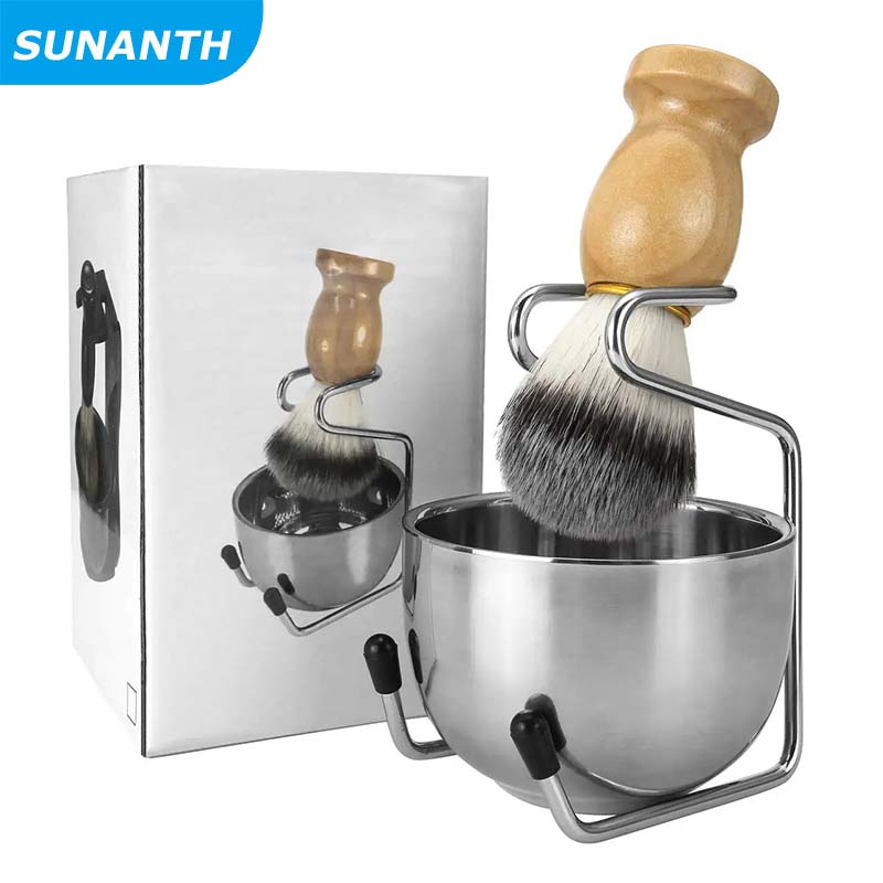 Shaving Brush Set - Męski uchwyt do golenia na sucho