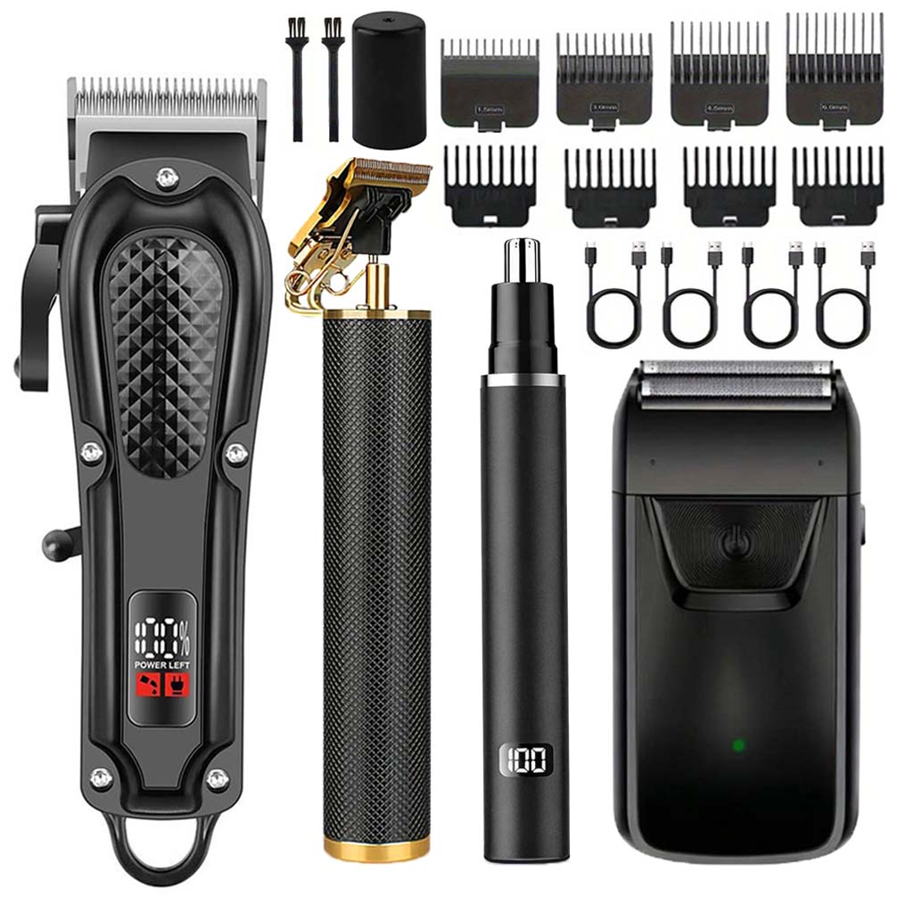 Men'S Grooming Guide - Profesjonalny zestaw do strzyżenia i modelowania