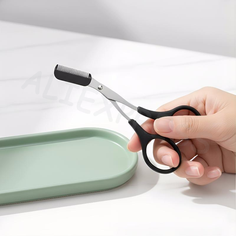 Men'S Grooming Eyebrow Shape - Zestaw do pielęgnacji brwi 3-częściowy ze