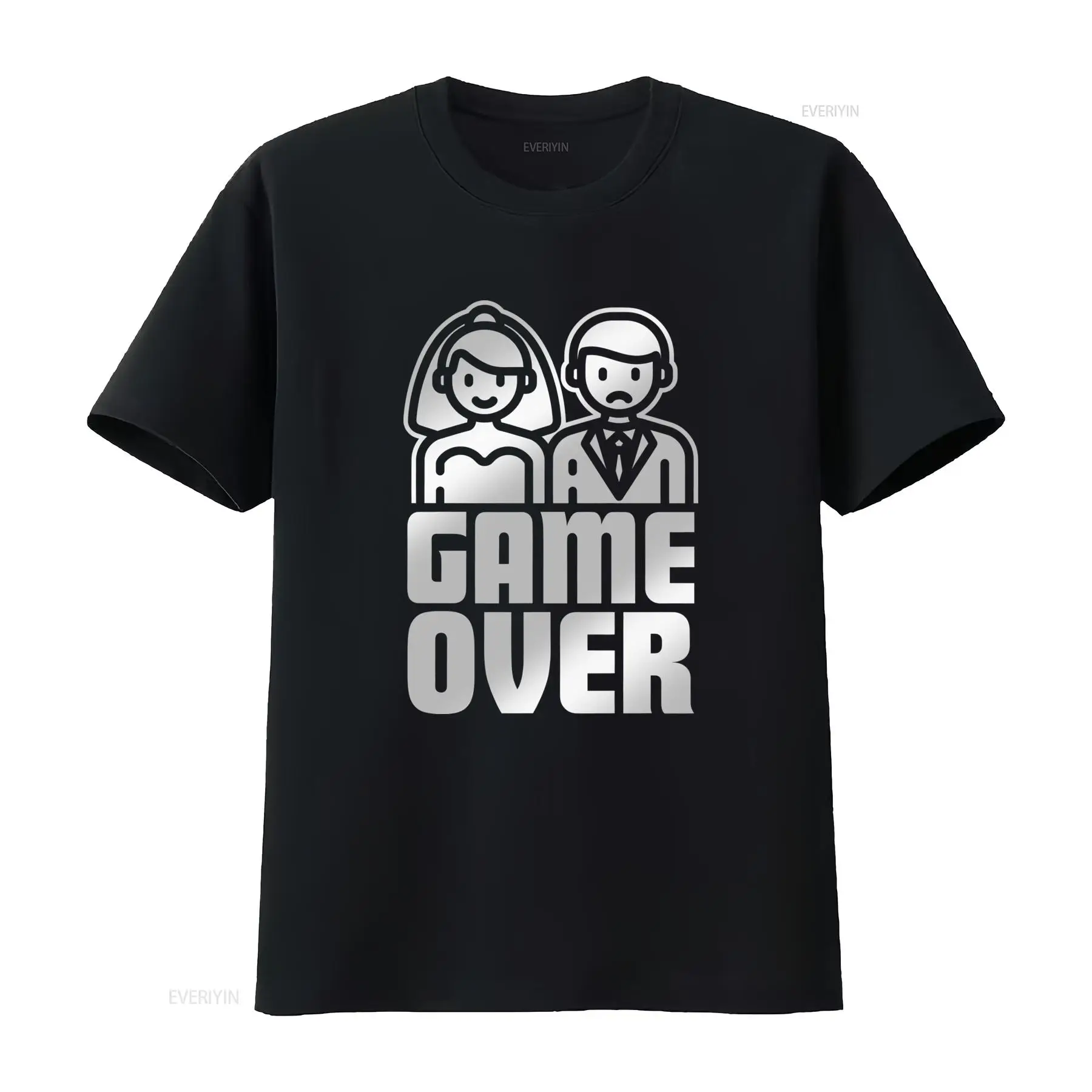 Men Grooming Usa - Koszulka Męska GAME OVER Wieczór Kawalerski