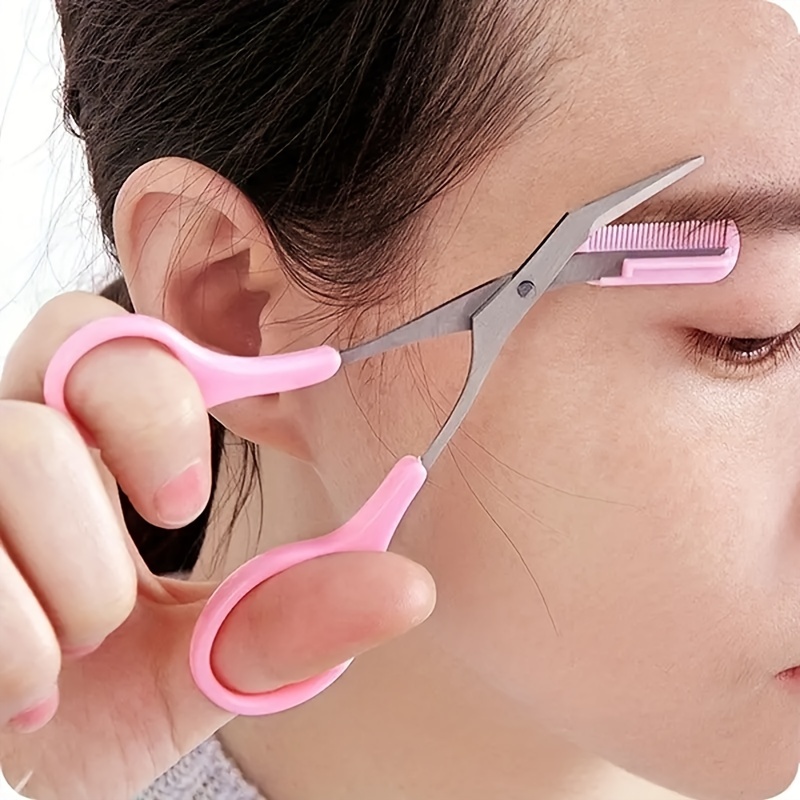 Nożyczki do brwi z grzebieniem – Men'S Grooming Eyebrow Shape recenzja i cena