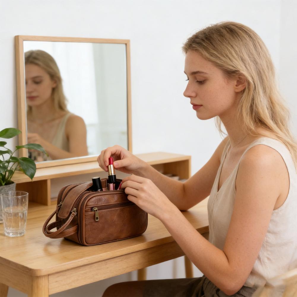 Podróżna kosmetyczka ze sztucz – Men'S Grooming Bag recenzja i cena