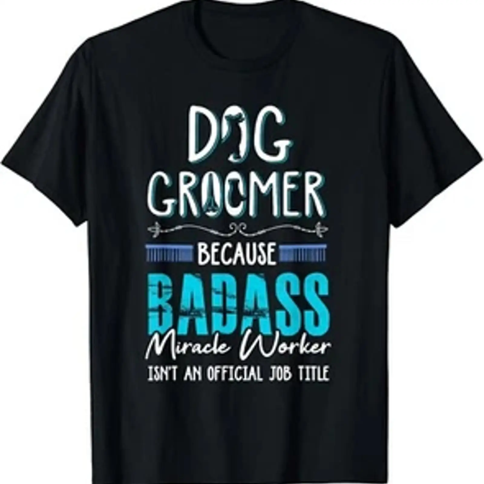 Zabawna koszulka dla groomera  – Men'S Grooming Quotes recenzja i cena