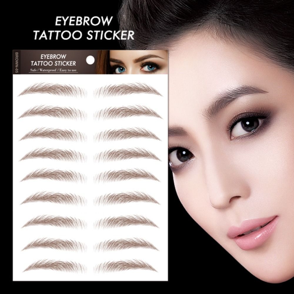 Naklejki na brwi 3D, narzędzia – Men'S Grooming Eyebrow Shape recenzja i cena