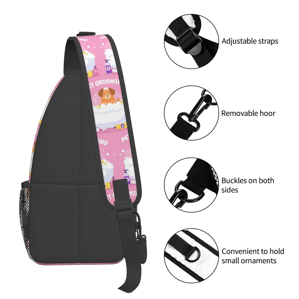 Torba na klatkę piersiową dla  – Men'S Grooming Bag recenzja i cena