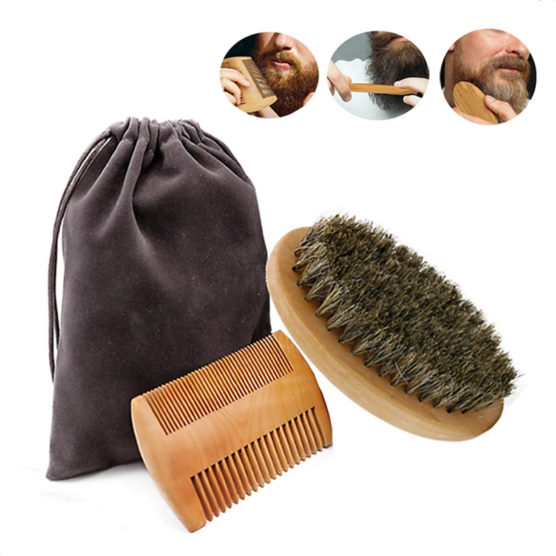 Miękkie włosie dzika drewniana – Shaving Brush Set recenzja i cena