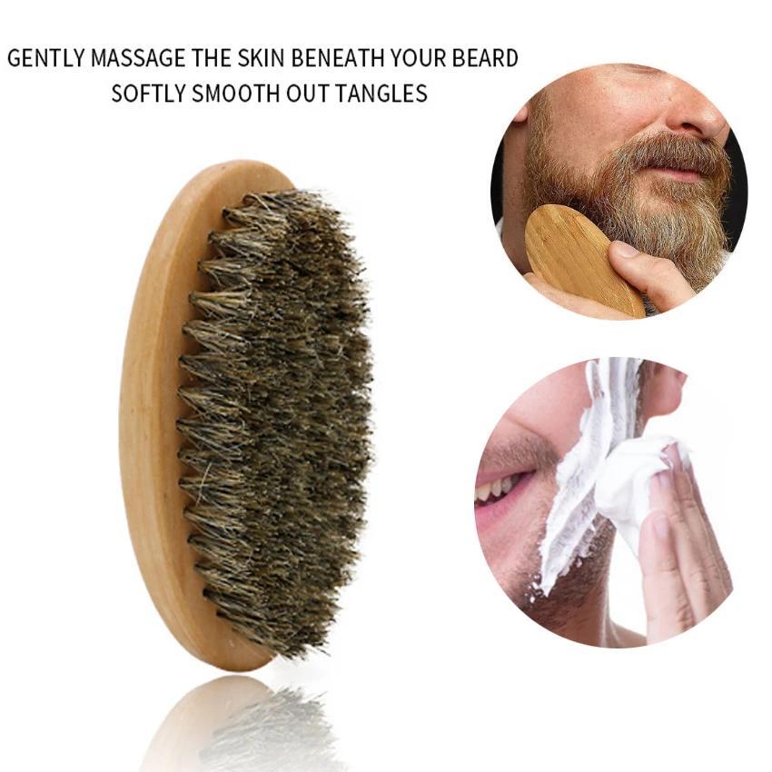 Miękkie włosie dzika drewniana – Shaving Brush Set recenzja i cena