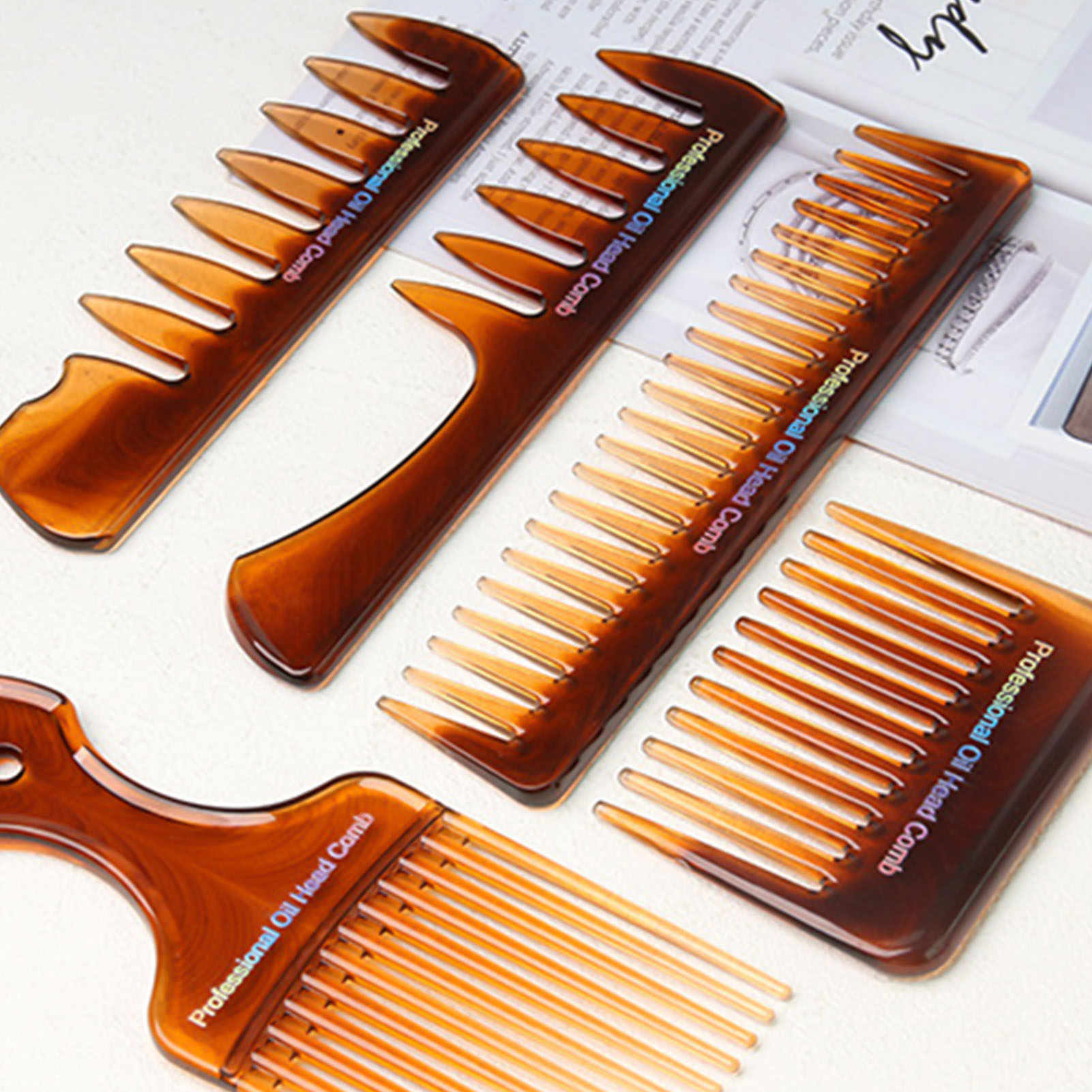 Zestaw 5 grzebieni fryzjerskic – Mens Vintage Grooming Kit recenzja i cena