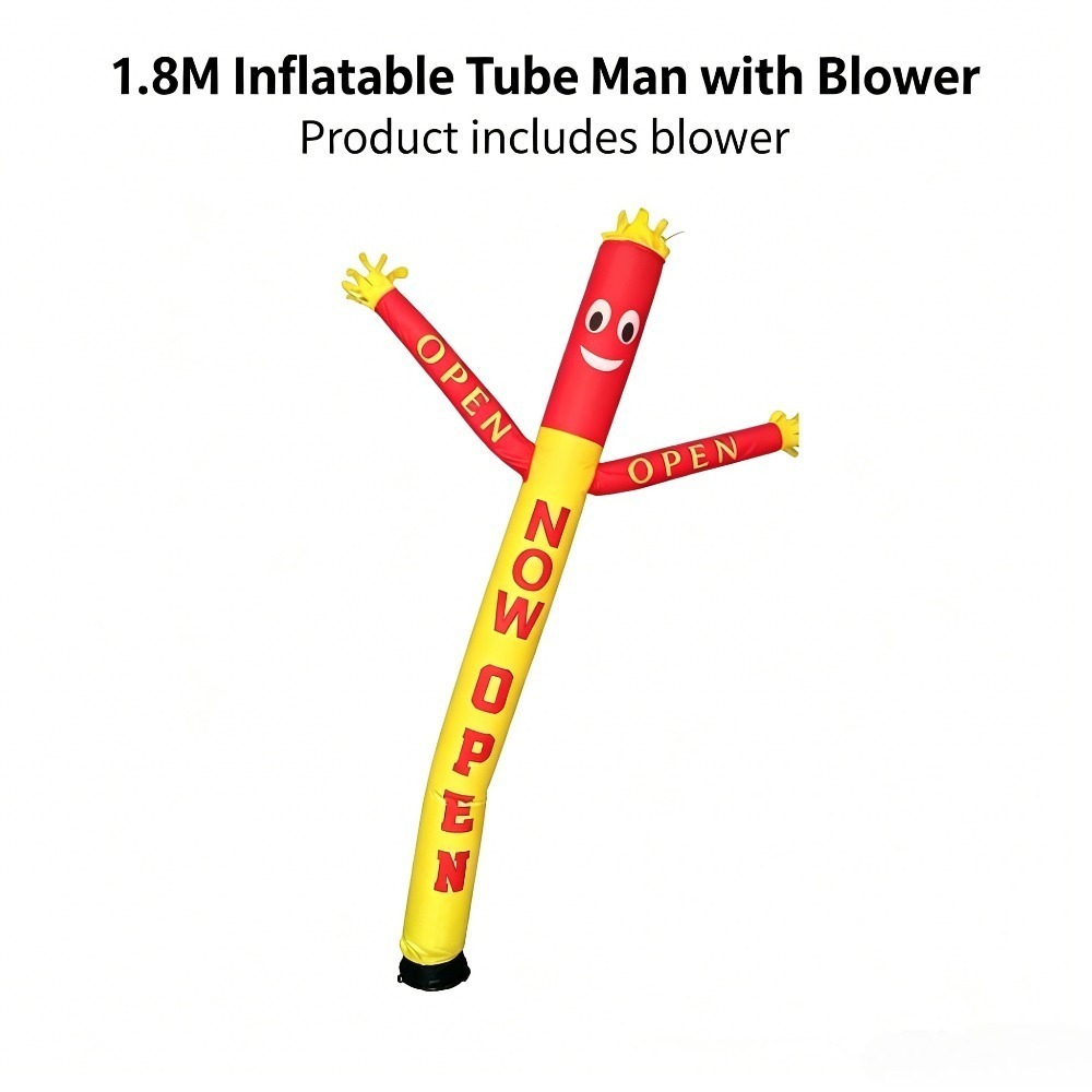 1.8M Nadmuchiwany tancerz powi – Men'S Grooming House recenzja i cena