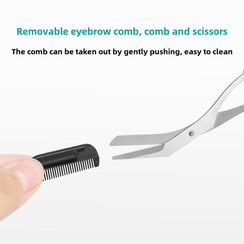 Trymer do brwi ze stali nierdz – Men'S Grooming Eyebrow Shape recenzja i cena